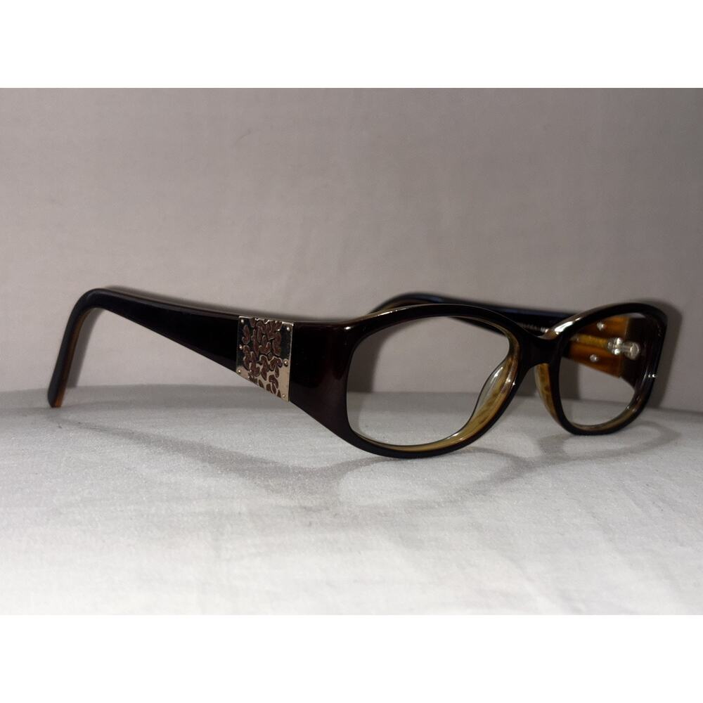 Chelsea Morgan CMS0005 BR Sunglasses Brown Square‎ Full Rim Frames 55-16-130